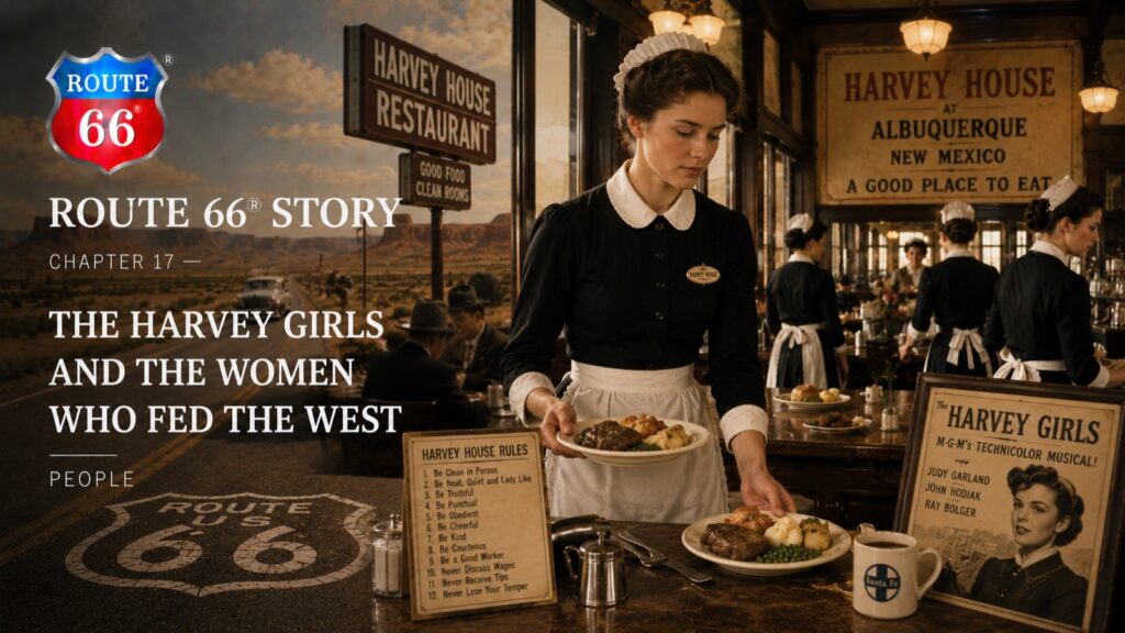 Chapter 17 — The Harvey Girls and the Women Who Fed the West | Route 66 Beer