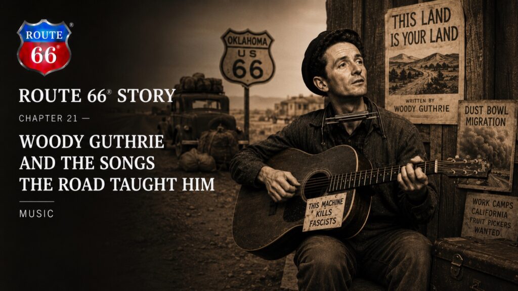 Chapter 21 — Woody Guthrie and the Songs the Road Taught Him | Route 66 Beer