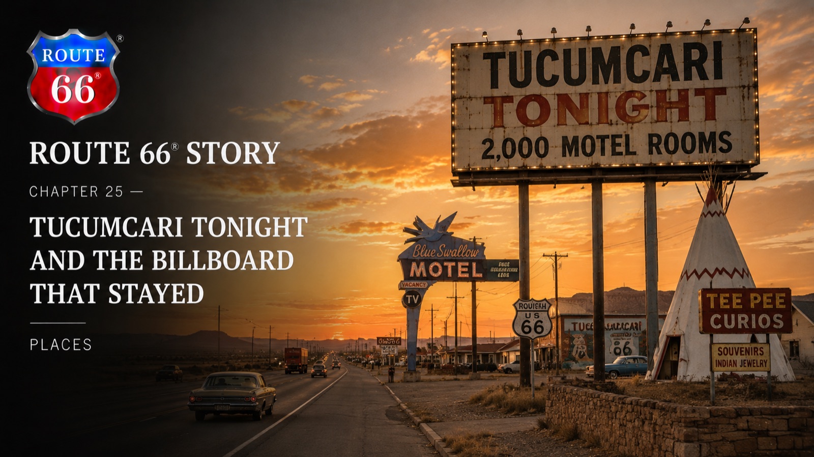 Chapter 25 — Tucumcari Tonight and the Billboard That Stayed | Route 66 Beer