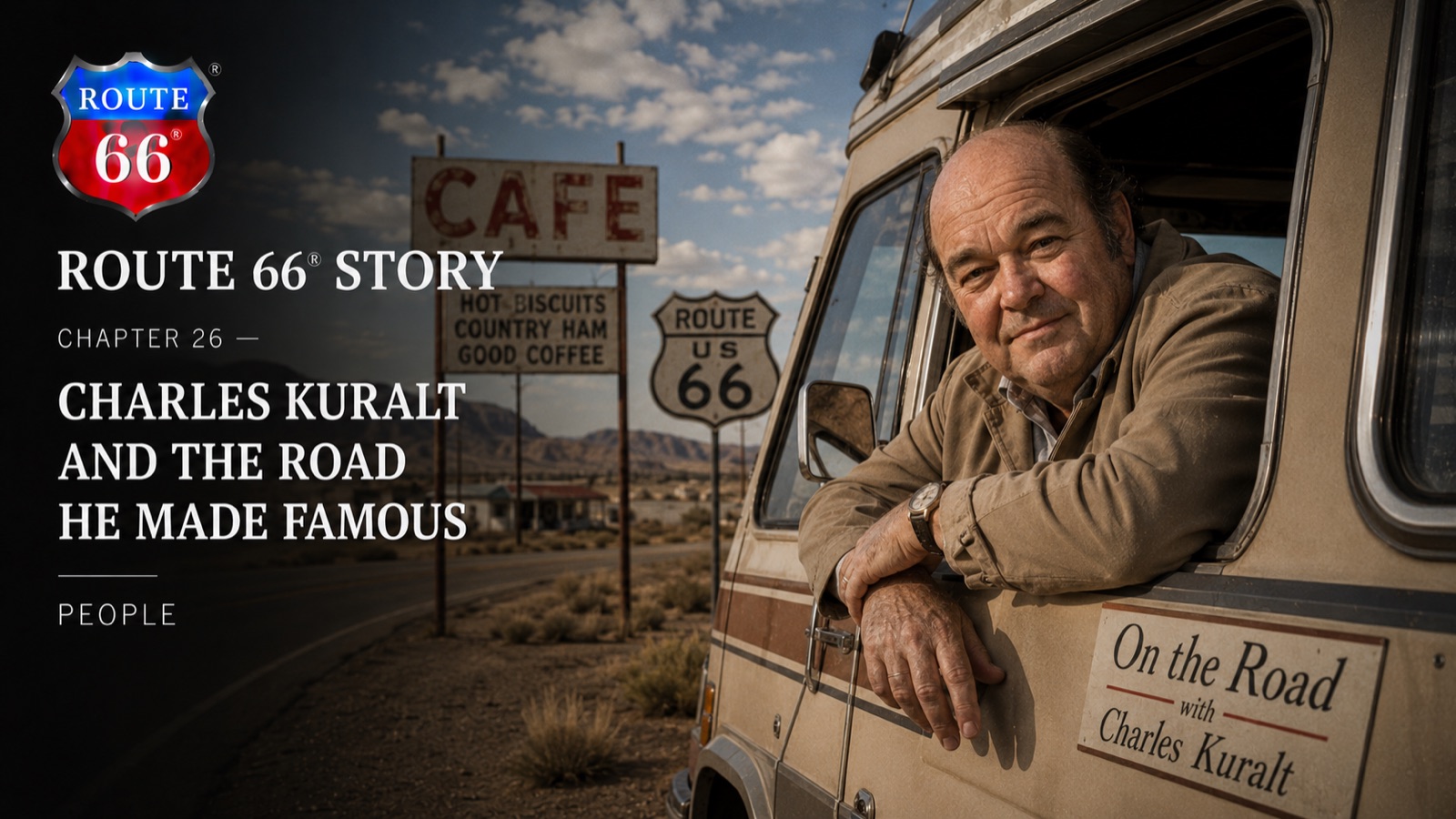 Chapter 26 — Charles Kuralt and the Road He Made Famous | Route 66 Beer