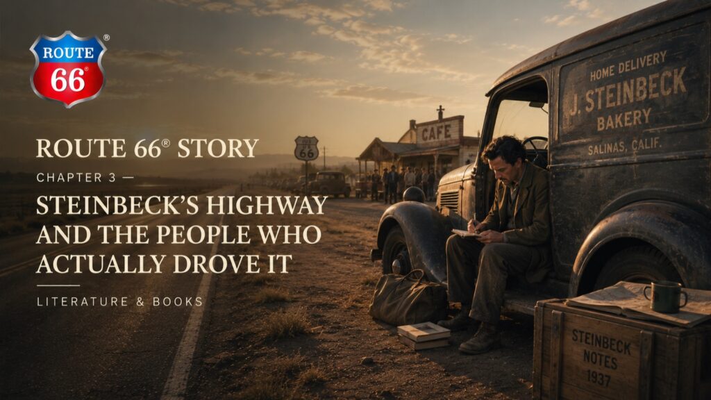 Chapter 3 — Steinbeck's Highway and the People Who Actually Drove It | Route 66 Beer