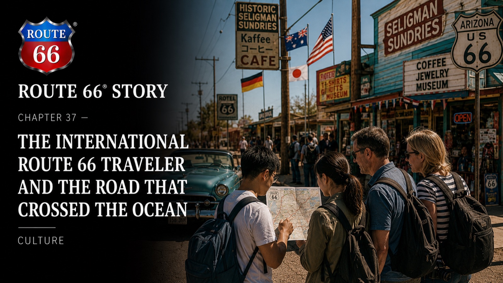 Chapter 37 — The International Route 66 Traveler and the Road That Crossed the Ocean | Route 66 Beer